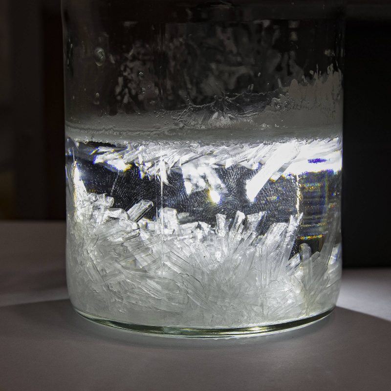 Кристаллизация тиосульфата натрия