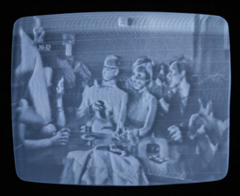 Пример изображения на экране кинескопа