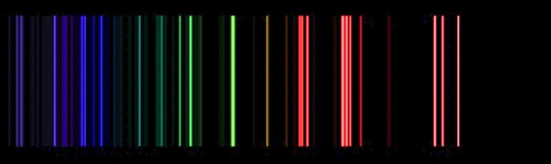 Эмиссионный спектр кальция