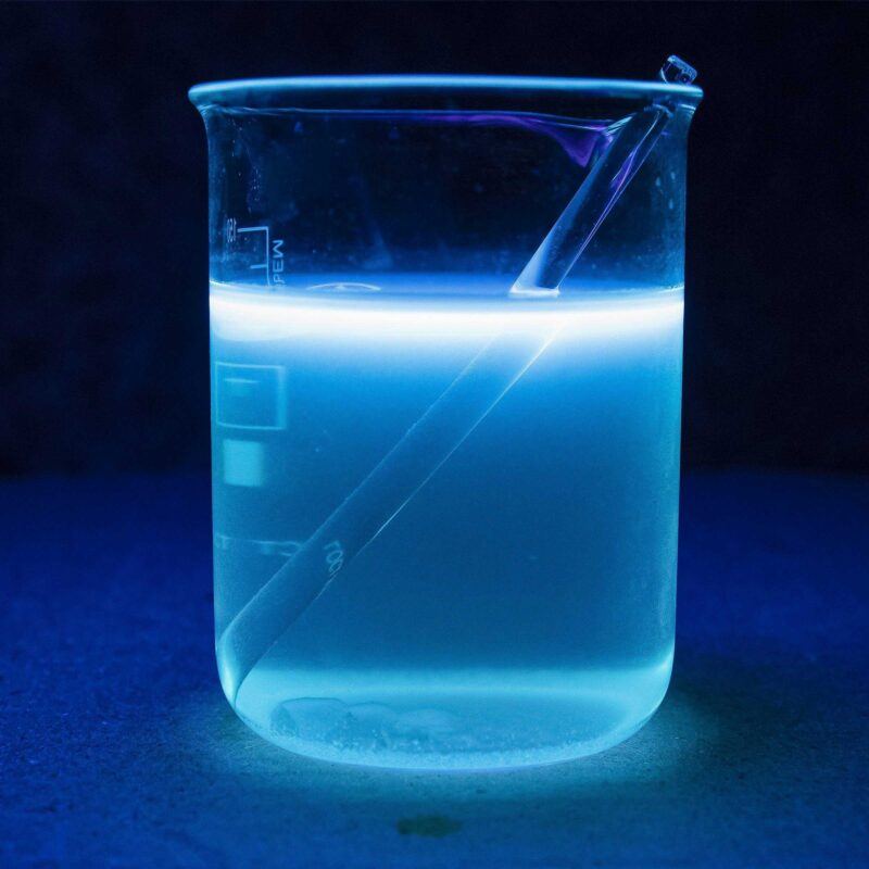 Флуоресценция хинина сульфата
