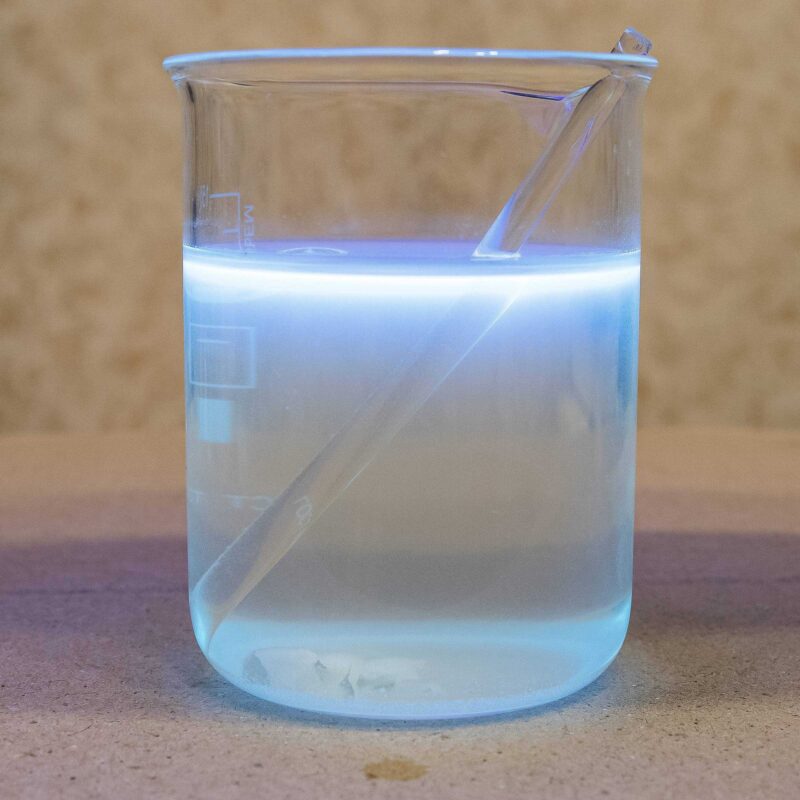 Флуоресценция хинина сульфата